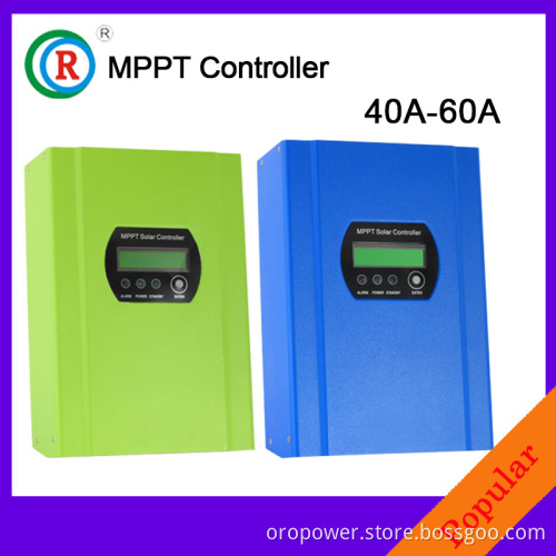 12V 20A-60A MPPT PV Solar Power Controller with LED+LCD